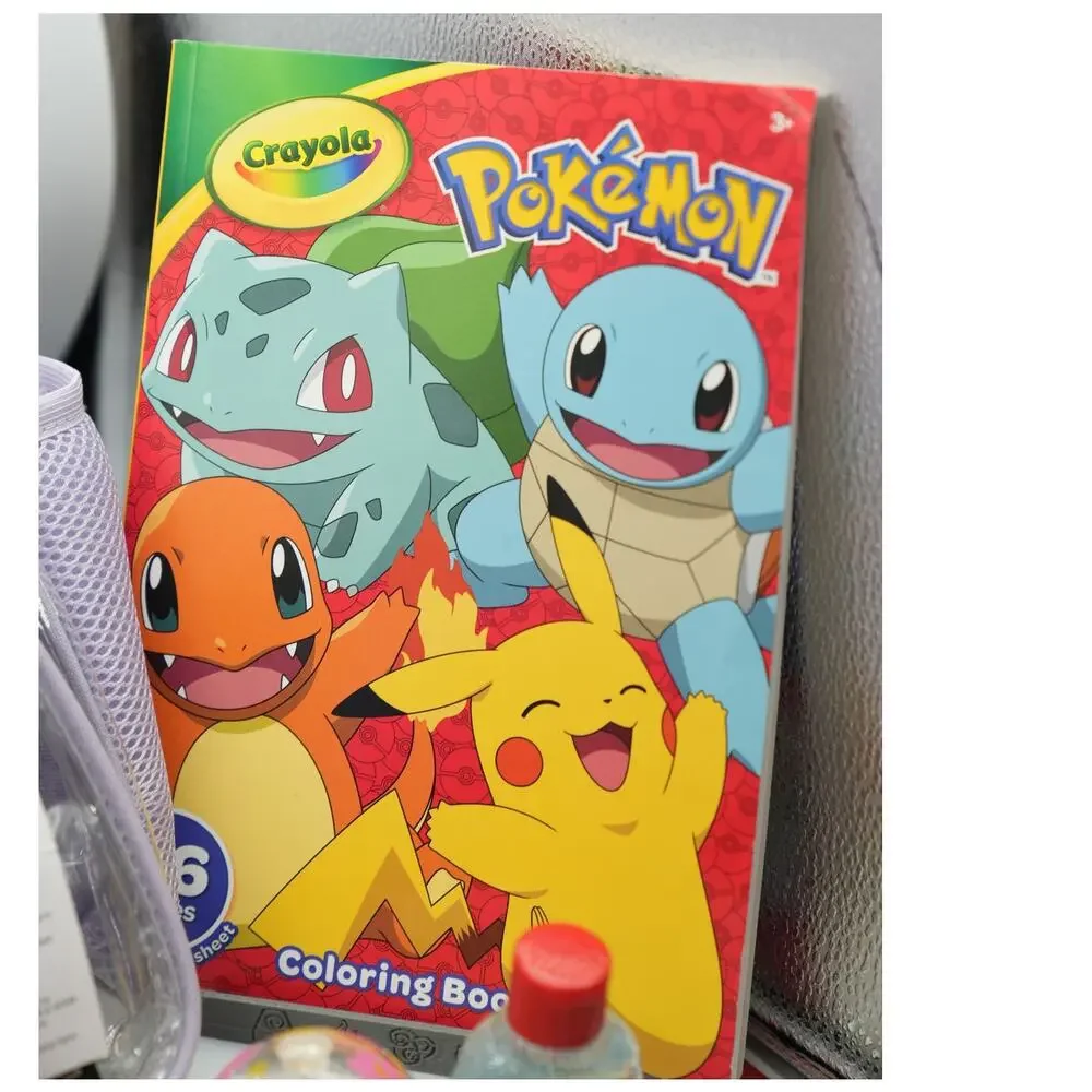 Clear‎ Purple Backpack Bundle - Supplies Crayola Pokemon Dough 25+ Items Bundle